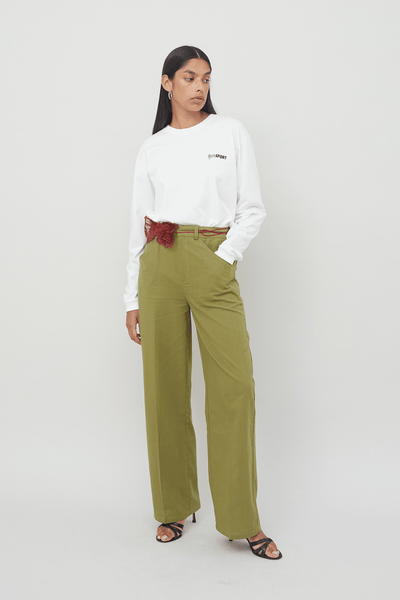 OLIVE UNISEX PANTS