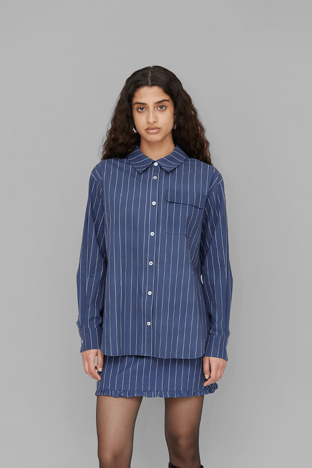 OpéraSPORT, ALMA SHIRT, Navy Stripe
