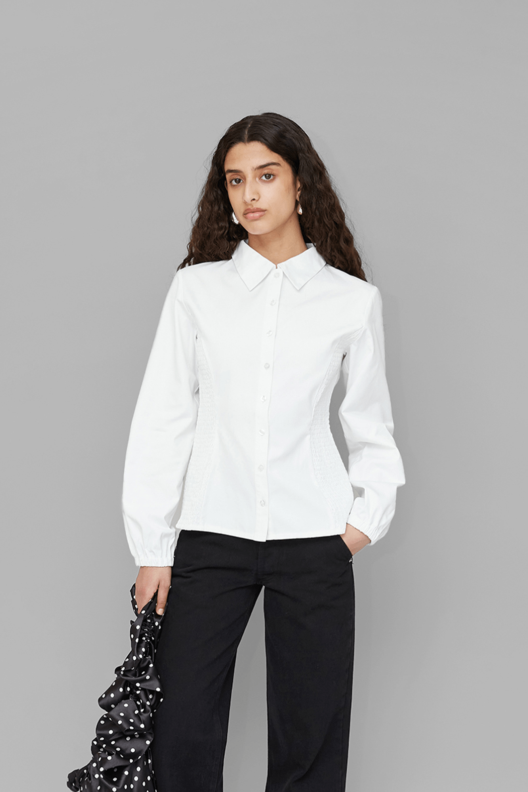 OpéraSPORT, LENA SHIRT, White