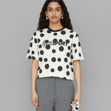 OpéraSPORT, JINA UNISEX T-SHIRT, Black Dots