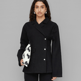 OpéraSPORT, VICTORIA DENIM BLAZER, Black