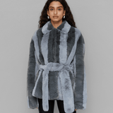 OpéraSPORT, FIONA JACKET, Grey Stripe