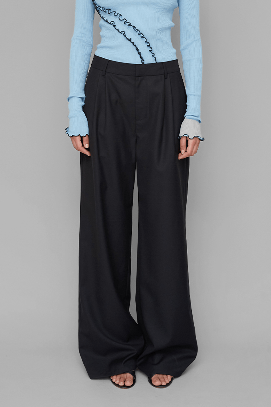 OpéraSPORT, NORA TROUSERS, Black