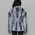 OpéraSPORT, FIONA JACKET, Grey Stripe
