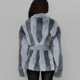 OpéraSPORT, FIONA JACKET, Grey Stripe