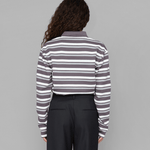 OpéraSPORT, ROLAND UNISEX POLO, Grey Stripe