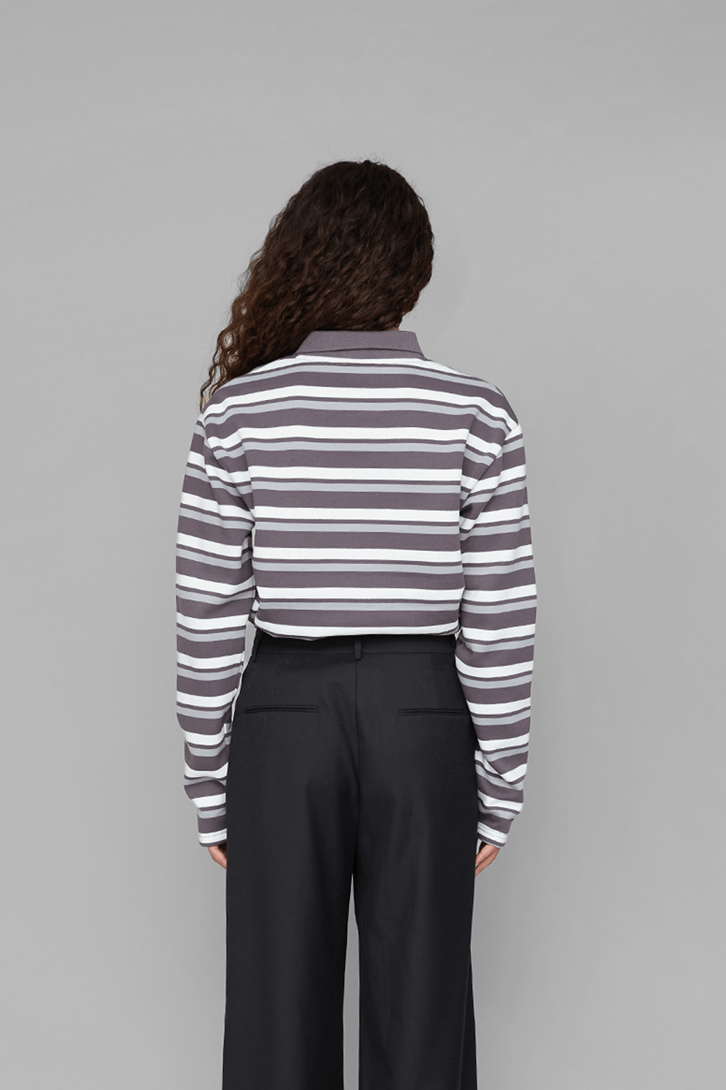 OpéraSPORT, ROLAND UNISEX POLO, Grey Stripe