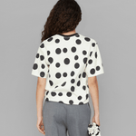 OpéraSPORT, JINA UNISEX T-SHIRT, Black Dots