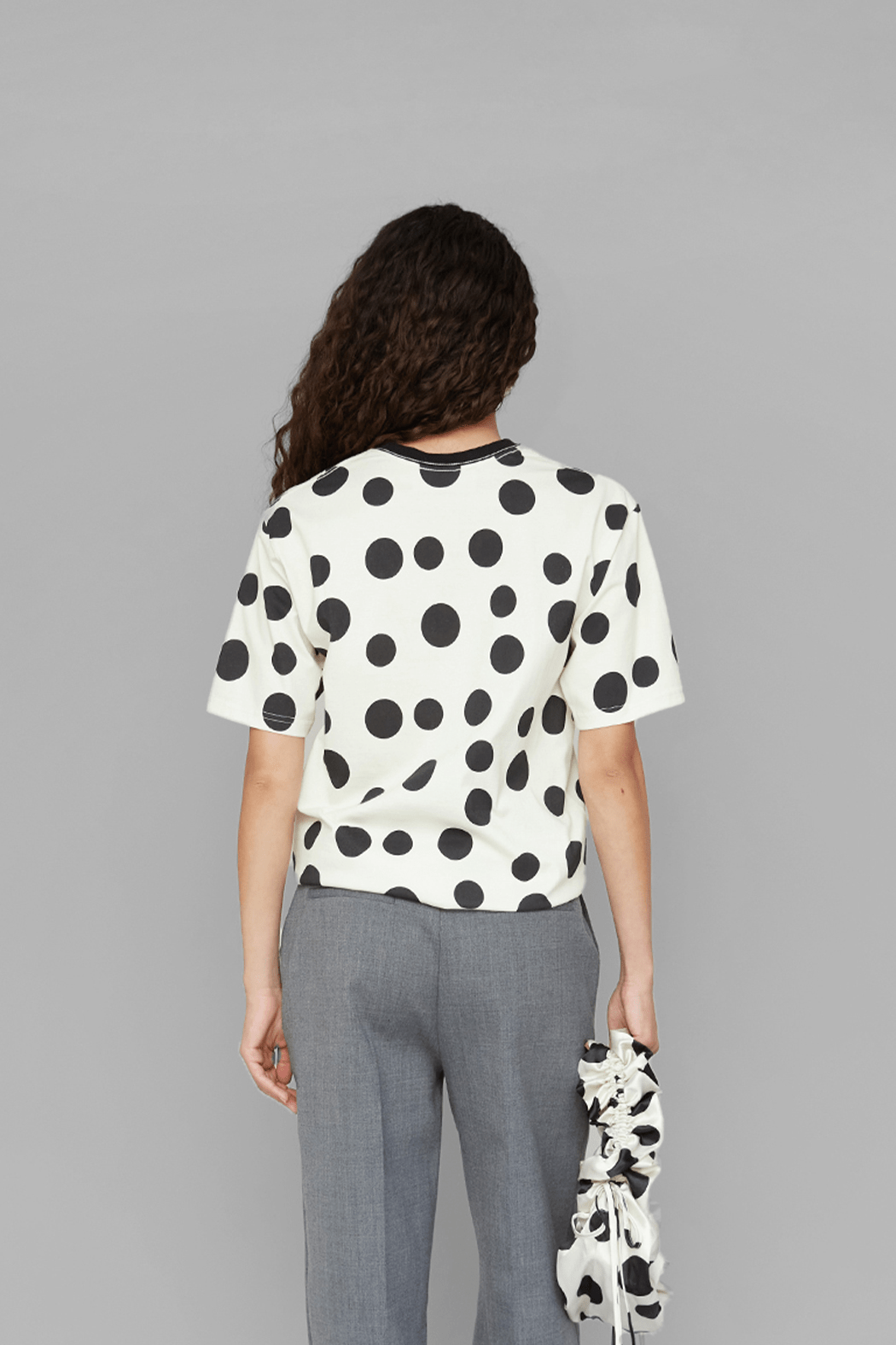 OpéraSPORT, JINA UNISEX T-SHIRT, Black Dots