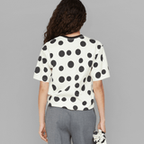 OpéraSPORT, JINA UNISEX T-SHIRT, Black Dots