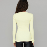 OpéraSPORT, CLAIRE SEAMLESS TOP, Elfin Yellow