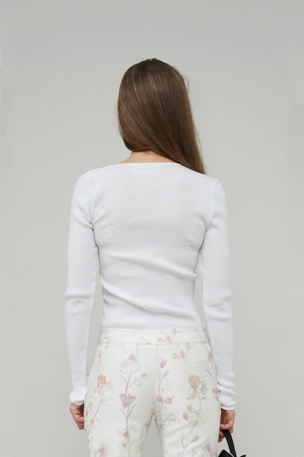 EVE SEAMLESS TOP - WHITE