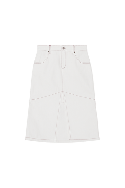 frey フレイ double pocket skirt FREY フレイDOUBLE POCKET SKIRT/Iron gray S