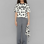 OpéraSPORT, JINA UNISEX T-SHIRT, Black Dots