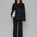 OpéraSPORT, VICTORIA DENIM BLAZER, Black