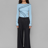 OpéraSPORT, NORA TROUSERS, Black