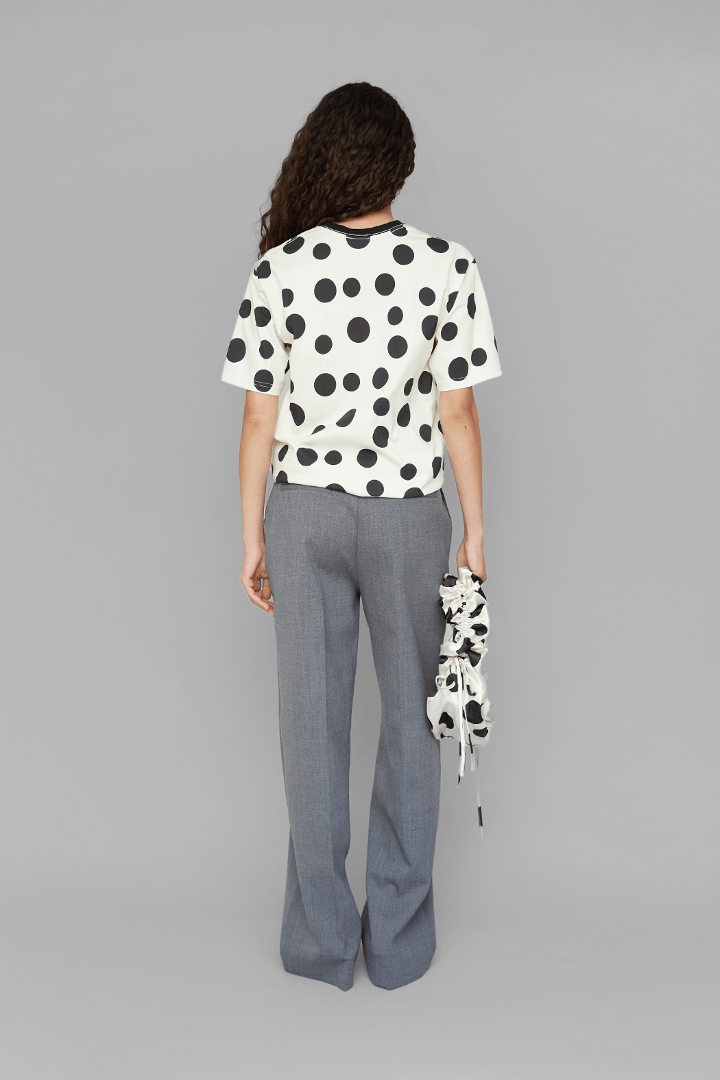 OpéraSPORT, JINA UNISEX T-SHIRT, Black Dots