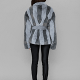 OpéraSPORT, FIONA JACKET, Grey Stripe