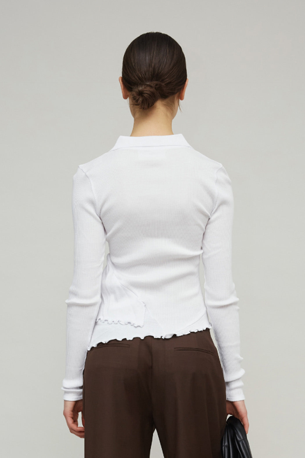 GIULA SEAMLESS TOP - WHITE