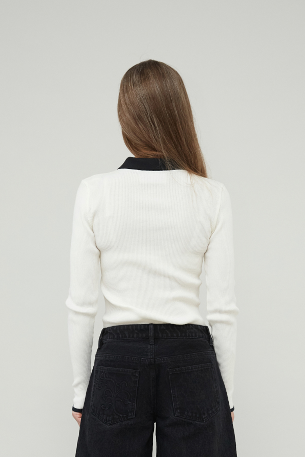 LAURA SEAMLESS SHIRT - PRISTINE