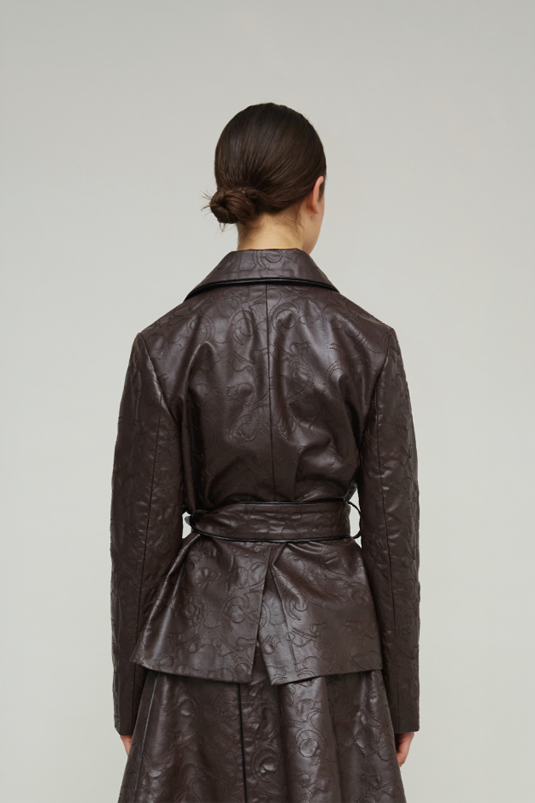 MAFALDA JACKET - BROWN