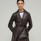 MAFALDA JACKET - BROWN