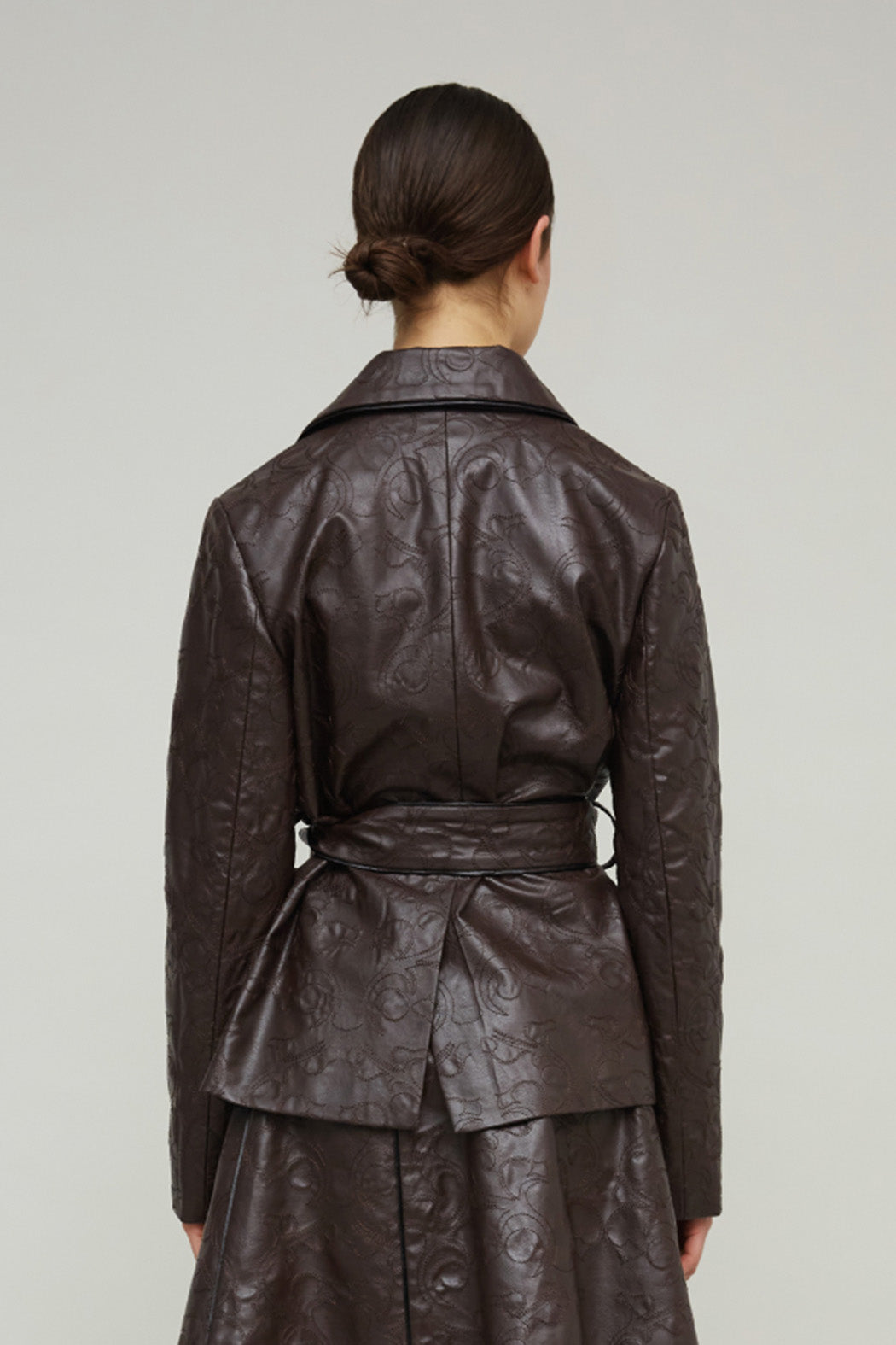 MAFALDA JACKET - BROWN