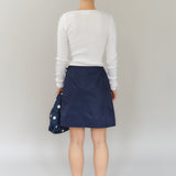 MINA SKIRT - NAVY