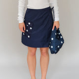MINA SKIRT - NAVY
