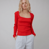 ROSE SEAMLESS TOP