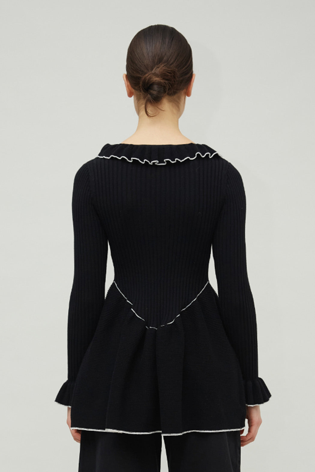 RENATA KNIT SWEATER - BLACK
