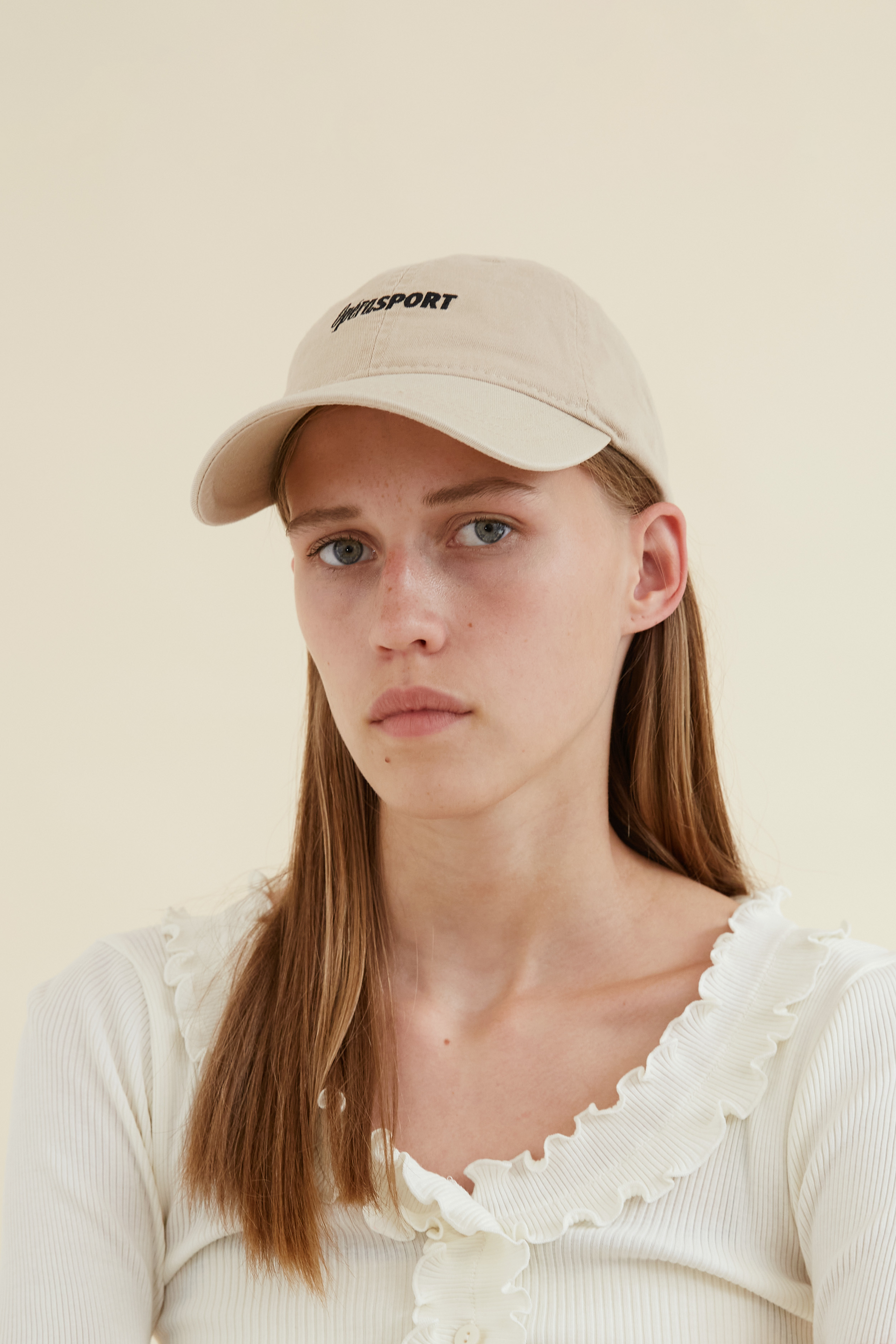 【OperaSPORT】RENE UNISEX CAP ロゴ キャップ RENEUNISEXCAPBEIGE.png?v=