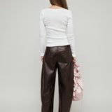 ROSE SEAMLESS TOP - WHITE
