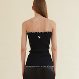 ROSETTE SEAMLESS TUBE TOP
