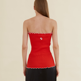 ROSETTE SEAMLESS TUBE TOP