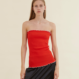 ROSETTE SEAMLESS TUBE TOP