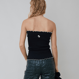 ROSETTE SEAMLESS TUBE TOP