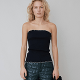 ROSETTE SEAMLESS TUBE TOP