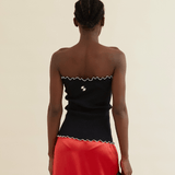 ROSETTE SEAMLESS TUBE TOP