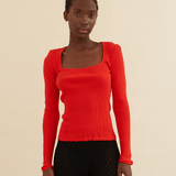 ROSE SEAMLESS TOP