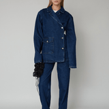 VICTORIA DENIM BLAZER