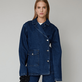 VICTORIA DENIM BLAZER