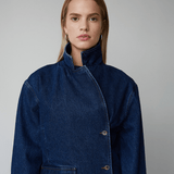 VICTORIA DENIM BLAZER
