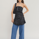 VICTORIA RUCHED DRESS