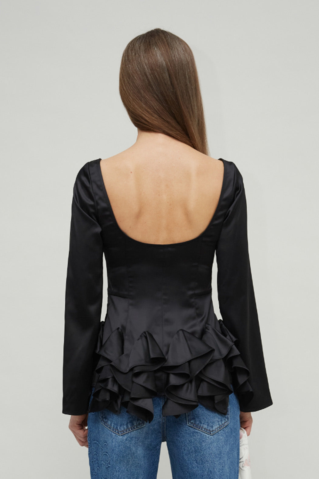 VITTORIA TOP - BLACK