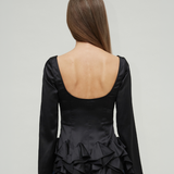 VITTORIA TOP - BLACK