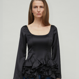 VITTORIA TOP - BLACK