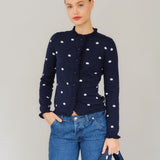 ANYA SWEATER - NAVY