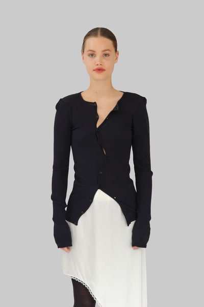 CLAIRE SEAMLESS TOP - BLACK – OpéraSPORT