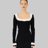 ROSIE SEAMLESS DRESS - BLACK